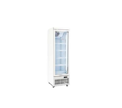 China Food Glass Beverage Refrigerator Single-temperature Supermarket Door Showcase Bottom-Freezer Fridge Cooler Refrigerators for sale