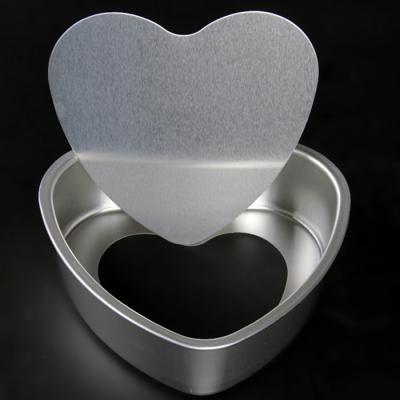 China Life-Size Quality 6/8/10inch Aluminum Heart Shapes Baking Cake Pan for sale