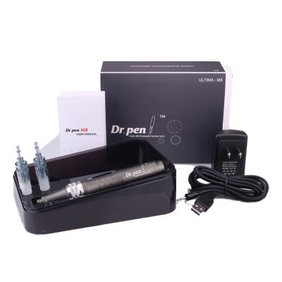 China M8-W Anti-puffiness pen derma skin rejuvenation cordless microneedling pen drpen m8 for sale