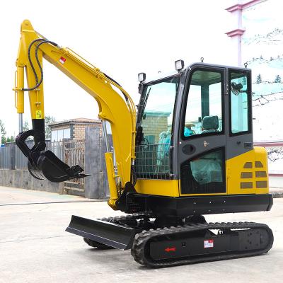 China Mini Excavator Hengwang Machinery Mini Excavator Euro 5 Hydraulic Digger 3ton 3.5t 3.5ton Mini Excavator for sale