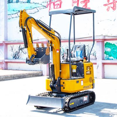 China Building Material Stores Cheap Price Chinese Digger Hydraulic Crawler Excavators 1 Ton Mini Excavator 2 Ton for sale