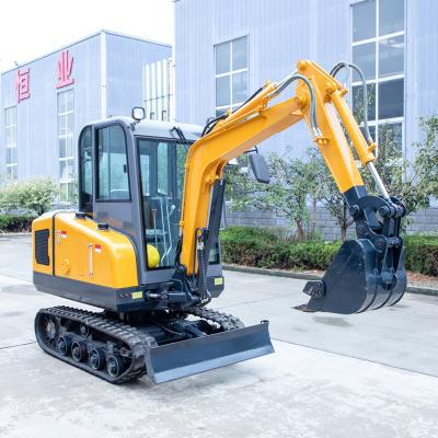 China New Farms Excavator Price Mini Digger Machinery 2 Ton 2.5 Ton Excavator for sale