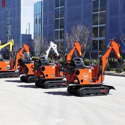 China Building Material Shops Cheap Price CE/EPA 0.8 1 1.5 Ton Hydraulic Digging Mini Crawler Excavator for sale