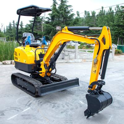 China Cheap New EPA/EURO 5 Ton 1Ton 1.7 Ton Mini Excavator Small Digger For Farms Excavator 2 Sale for sale