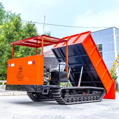 China Hot Selling Cheap Hydraulic Dump Truck Crane Truck 4x4 Dump Truck 4 Ton 10 - 6L for sale