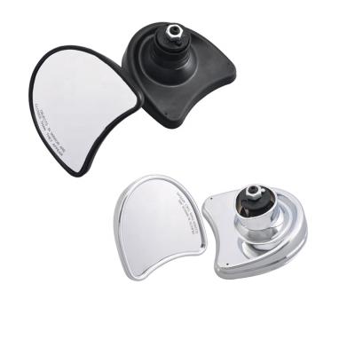 China Sides Chrome Black Fairing Cowl Mount Left Right Side Mirrors Fit For Harley Electra Street Glide 14-19 for sale