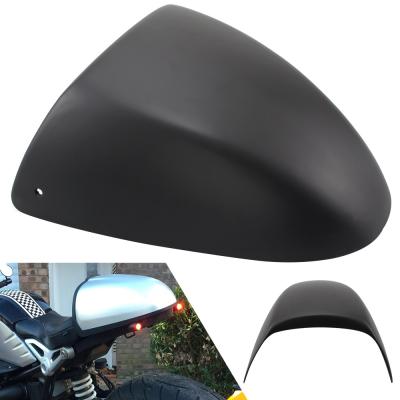 China Matte Black Retro Custom Rear Seat ABS Plastic Tail Cowl Fairing Tidy Cover For TRIUMPH THRUXTON 900 BMW R NINET Honda CB400 for sale