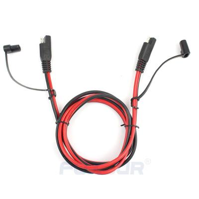 China Home Appliance Extension Cable 150CM 10AWG SAE to SAE Cable Quick Disconnect Wire Harness SAE Connector Solar Panel Extension for sale