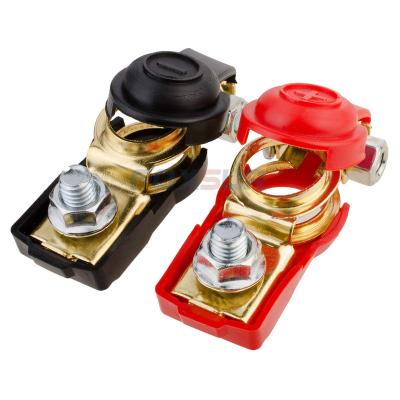 China Copper-clad high current battery clip car battery terminal terminal post with insulating sheath battery terminal 5456666 for sale