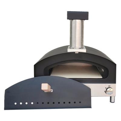 China 2022 Easily Assembled OEM Stainless Steel Gas Pizza Oven Gas Grill For High Heat Heat Preservation Pizza for sale