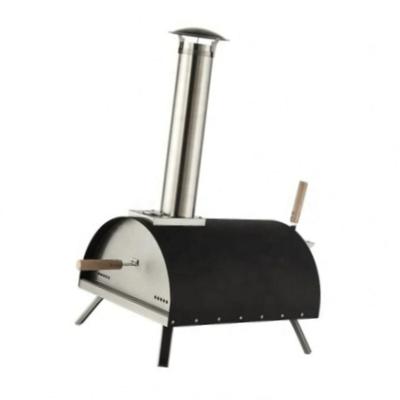 China Easily Assembled Freestanding Portable Outdoor Wooden Pellet Pizza Oven Household Pizza Oven BBQ Grill for sale