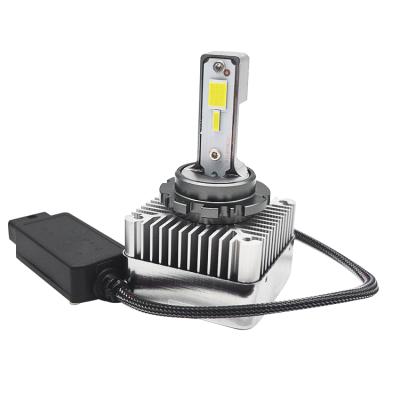 China Newest LED D3S No Error Universal Canbus Car Headlight Kit High Power 12V/24V LED Lamp Bulb Non-Polar Special Light For X5 (E53) Lens for sale