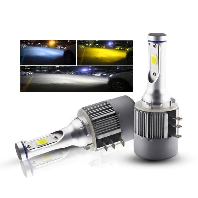 China Auto Led Car Headlight Bulb 12V 24V LED 7600lm 72W Luces Led H1 H13 9005 H15 9006 9007 H11 H4 H15 Led Headlamp For Car X5 (E53) for sale