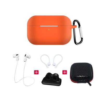 China 2021 New High Quality Anti-fall Soft Cover For Apple Protective Silicone Case With Full Suit For AirPods Pro for sale