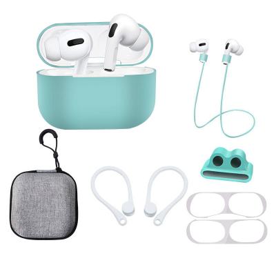 China 2021 Full Anti-drop Fashion Suit Earphone Case For Apple Protective Soft Silicone Cover For AirPods Pro for sale