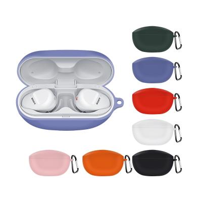 China For New Original Earphone Soft Silicone For Sony WF-SP800N Case Headset Earphone Cover Device With Hook for sale