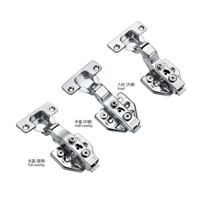 China Newest Design Hot Selling Traditional Alloy Three-Dimensional Adjustment Hinge Indoor Furniture Door Furniture Hinge for sale