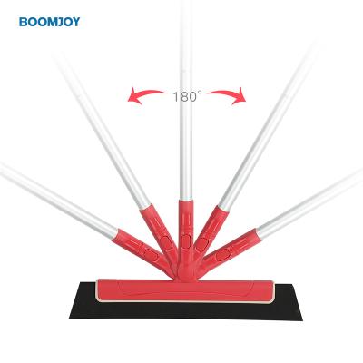 China Floor Dust Boomjoy Floor Squeegee With Eva Foam Heavy Duty Floor Cleaning Wiper for sale