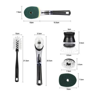 China Sustainable Eco Friendly Boomjoy Kitchen Dish Wash And Smart Bottle Cleaning Brush for sale