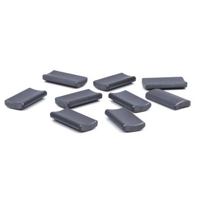 China Industrial Magnet Tiles / Arc Form Ferrite Magnet Tdk Form Segment Ferrite Strong Tile Magnets for sale