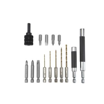 China Metal Drilling Change High Speed ​​Steel Quick Drill Bit Set 15 PC for sale