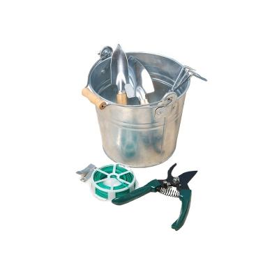 China GARDEN TOOL KIT Factory Supplier Gift Garden Set 5pcs China Powered Wheelbarrow Polisher Garden Hand Tools for sale