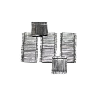 China Traditional Construction Supply Bonded Hung End Steel Fiber For Low Concrete Price for sale