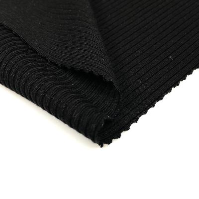 China Anti pill regenerated cellulose lenzing fabric knitted tencel spandex stretch single rib dyed fabric for dress for sale