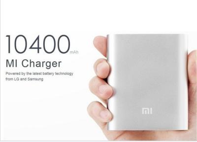 China Xiaomi hongmi 10400mAh portable power bank external emergency battery charger for iphone6 for sale