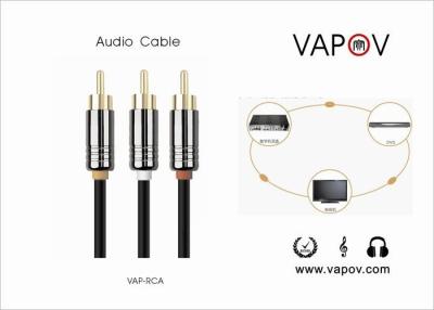 Κίνα 3 RCA Cable For Androd / Apple / Samsung/Nakia /HTC Mobile phone Music προς πώληση