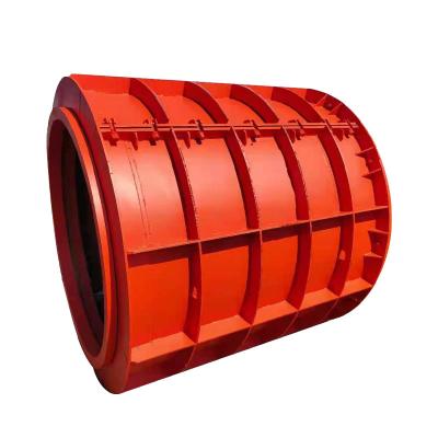 China Drain Pipe Tube Rolling Mold Concrete Pipe Making Molds Precast Concrete Pipe Mold for sale