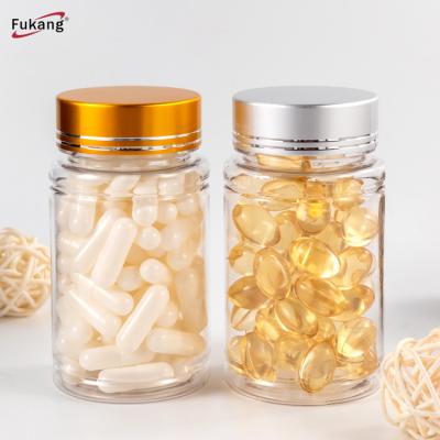 China 100ml PET Customized Transparent Pharmaceutical Medicine Pill Color Bottle Plastic Container for sale