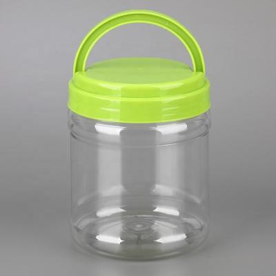 China food & Beverage Packing PET 700ML Factory Made Jar Plastic Jar, Container For Food Jam Packing Plastic Jar for sale