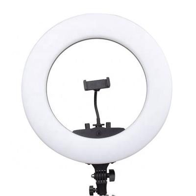 China PORTABLE 18 Inch LED Ring Light Beauty Lamp with Remote Control for Studio Lighting Photography Selfie Light for sale