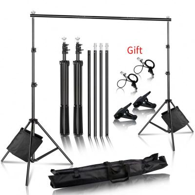 China Photo Studio 2MX 3M (6.5ft*9.8ft) Photo Background Support System Stands Adjustable Backdrop Photography Backdrops For Photo Studio for sale