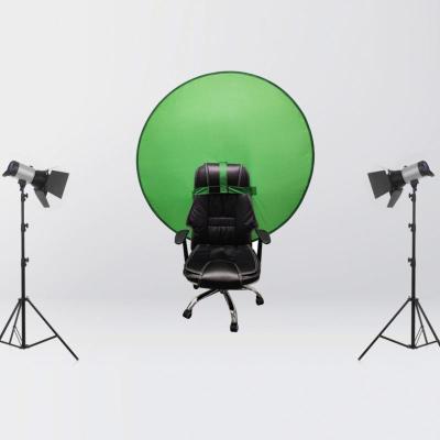 China Photo Studio Backdrop Green Screen Green Screen Photography Props Portable Chroma Key Background Photos Suitable For YouTube Video Studio 19.69*3.94*0.59in for sale