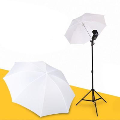 China Photography Studio 33 Inch 84cm Lightweight Diffused Professional Folding Translucent Soft White Umbrella for sale