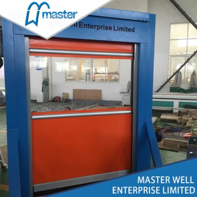 China modern main shaft pvc roller shutter fast door / high speed roller shutter door for sale