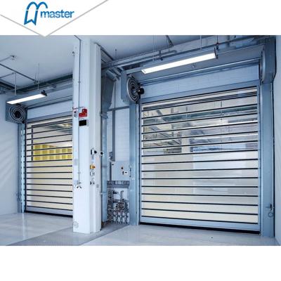 China Automatic High Traffic Rust-Prevention Thermally Insulated High Speed ​​Doors For Underground Garage for sale