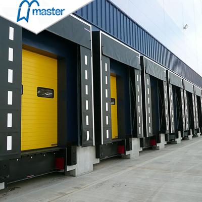 China Modern Remote Control Fast Overhead Industrial Sectional Door Roll Up Door PU Automatic Foam Garage Door Modern Insulated for sale