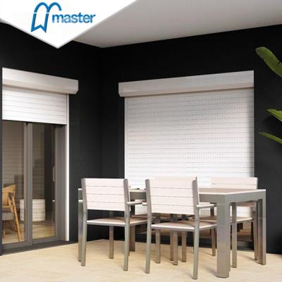 China Windows 2018 hot sale aluminum roller shutter lowes exterior shutters for sale