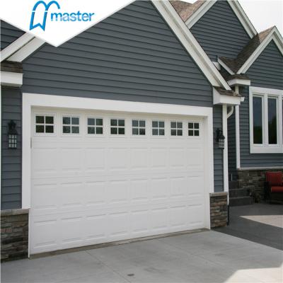 China Germany Type Automatic Garage Door Wood Panel for sale