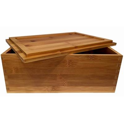 China China Storage Dovetail Design Discreet Wooden Box for sale