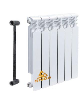 China ADC12 Aluminum Bimetallic Radiator Popular Central Heating Heater Shengda for sale