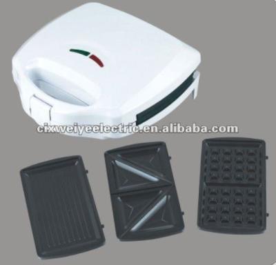 China Multifunctional Adjustable Thermostat Sandwich Makers for sale