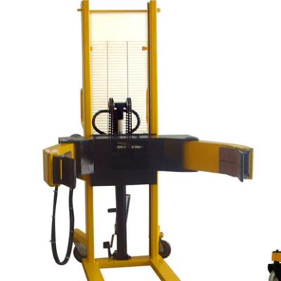 China Factory Hand Roll Pusher Manual Paper Pallet Truck For Diameter 600-1000mm 300kg for sale