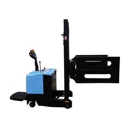 China Building Material Shops 1000kg Roll Cart Electric Lifting And Electric Walking for sale