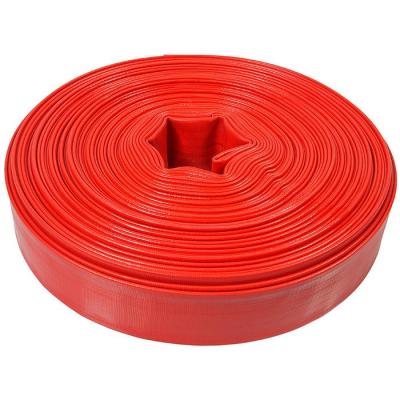 China Industry agriculture 1 inch 3 inch 10 inch PVC flat lay pipe price for sale for sale