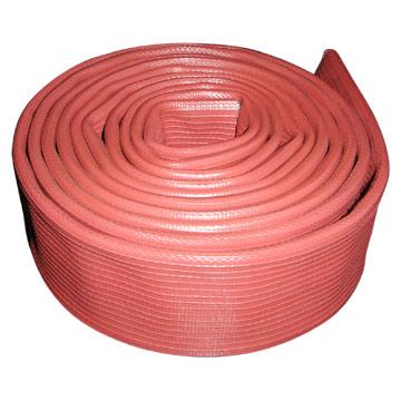 China Water Delivery 1-4 Inch Double Jacket Rubber Fire Hose For Delivery Water Lay Flat Hose With Fitting for sale