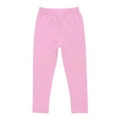 China Wholesale Anti-Wrinkle Solid Color Soft Tights Simple Cotton Leggings For Girls Kids for sale